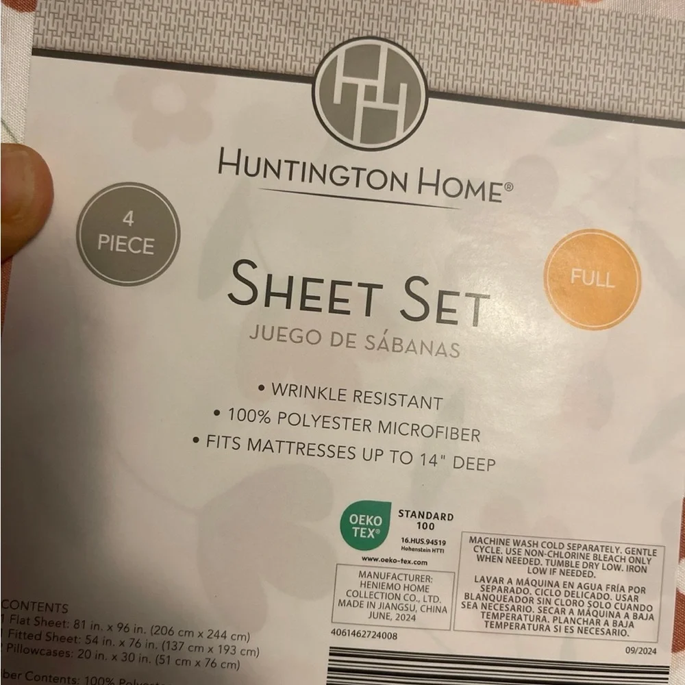 *Full Floral Sheet set
